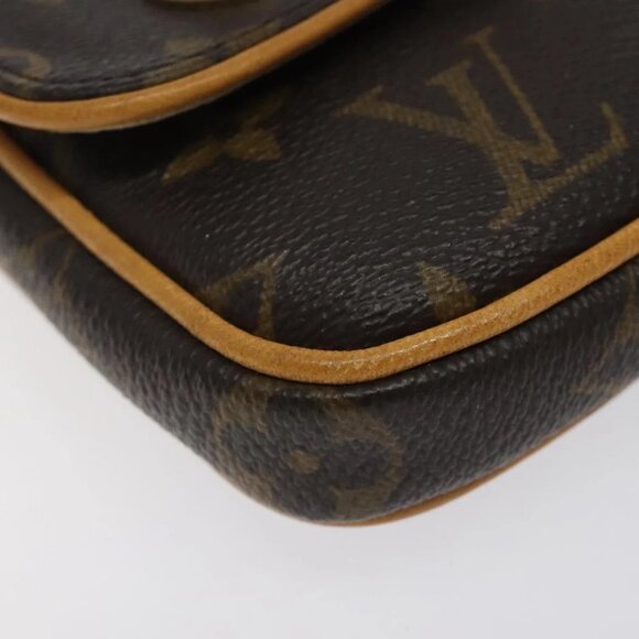 LOUIS VUITTON Monogram Pochette turum Pouch - Picture 8 of 16